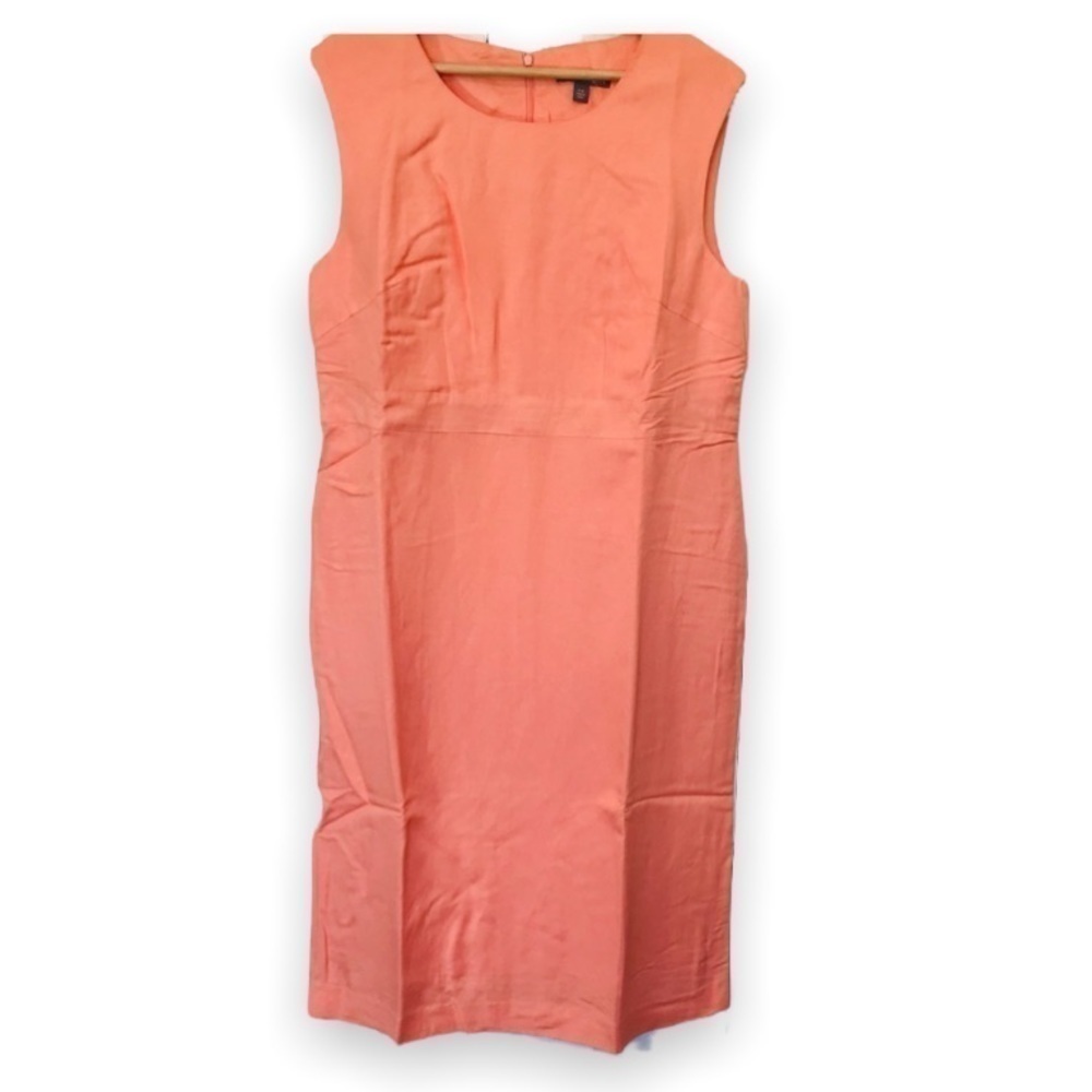 Jessica London Linen Sheath Dress Size 12W